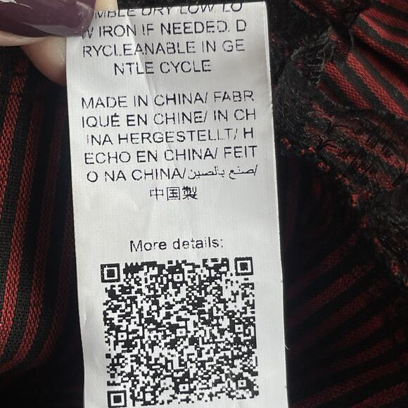 Shein Steampunk Dress Medium Lace Up Ruffle Whimsigoth Studded Straps Punk - Picture 8 of 13